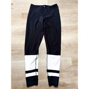 90 Degree by Reflex Athletic High Rise Leggings Black Small Athletic Activewear